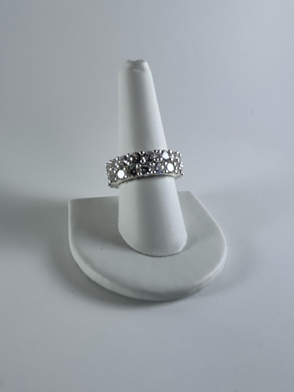 Charter Club Crystal Pave Band Ring - Two rings